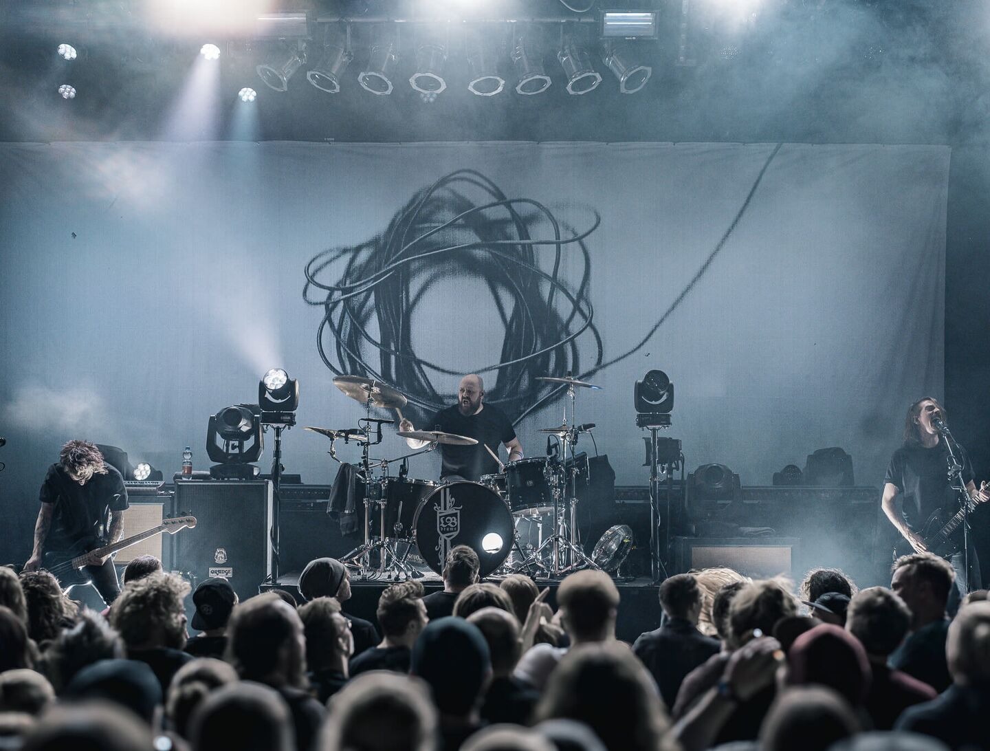 Bühnenbild im Hintergrund