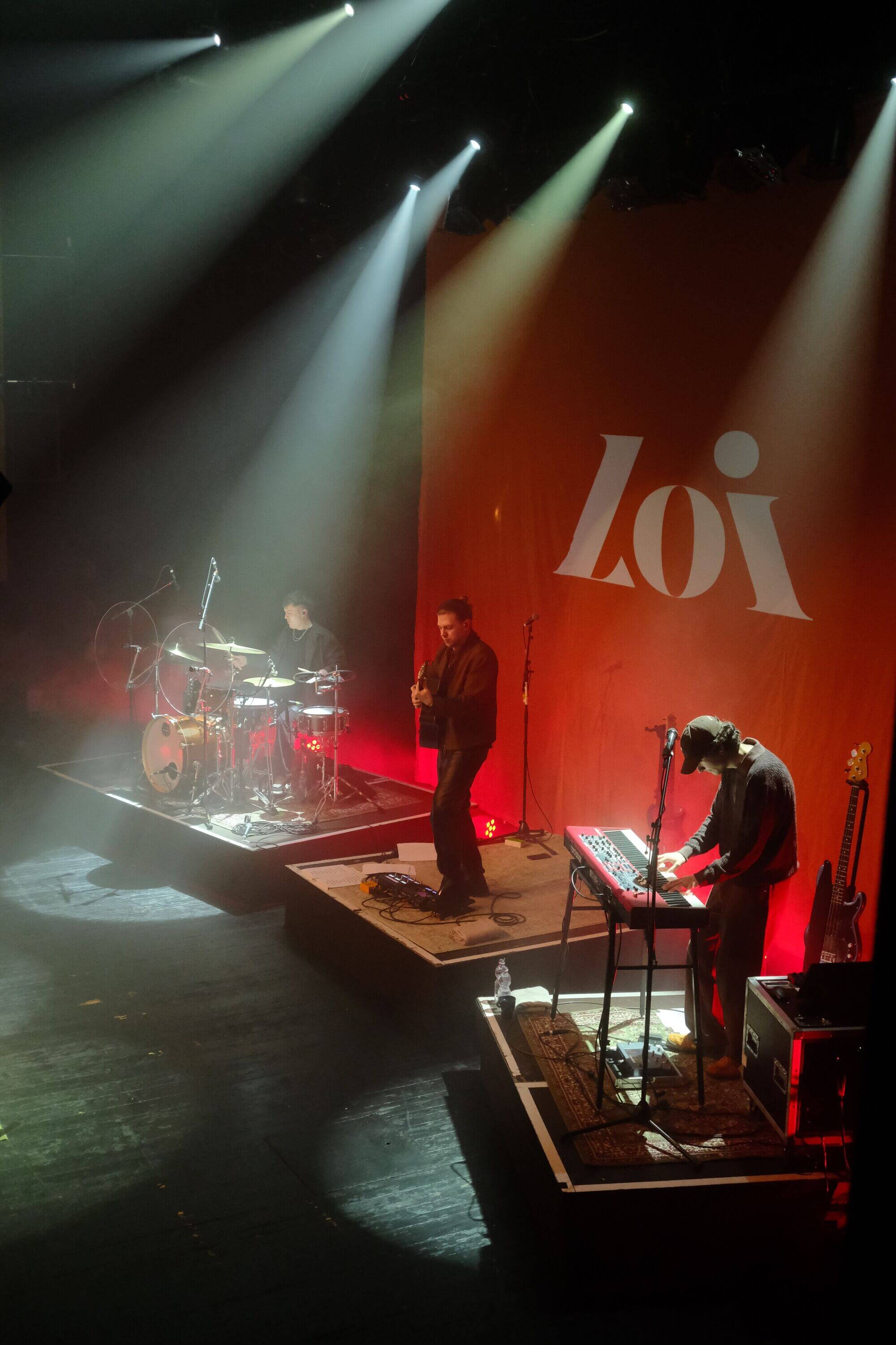 Backdrop für die Künstlerin Loi 7x5m